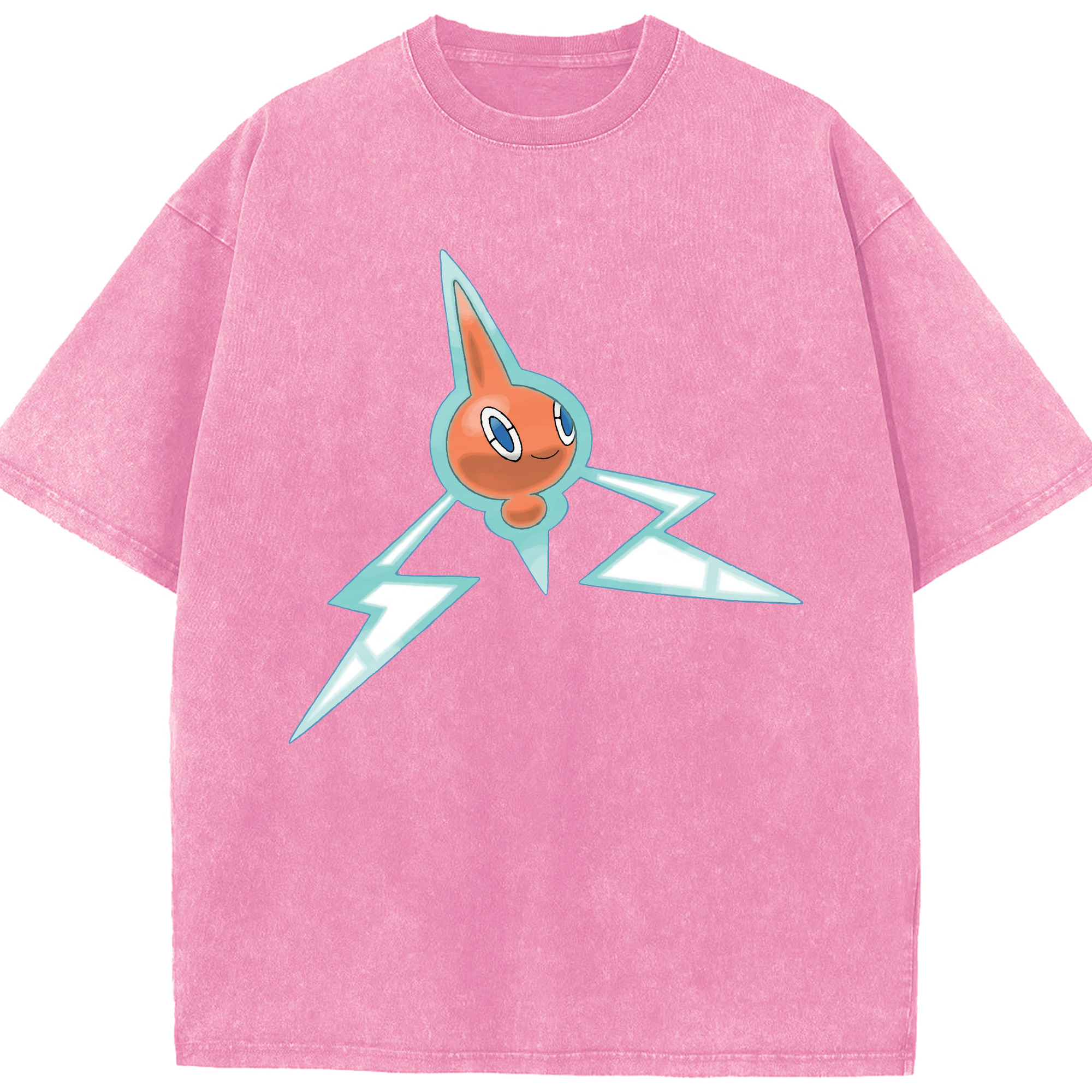 （画像用） ポケットモンスター Pokémon 綿100% ヴィンテージ風 半袖Tシャツ（フロントプリント）